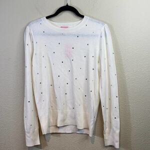 Kate Spade Scatted Rhinestone Sweater